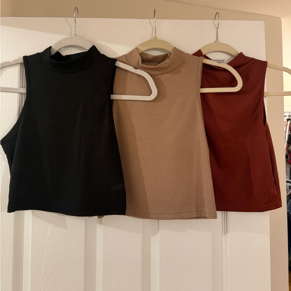 Pack of 3 Cropped shirts